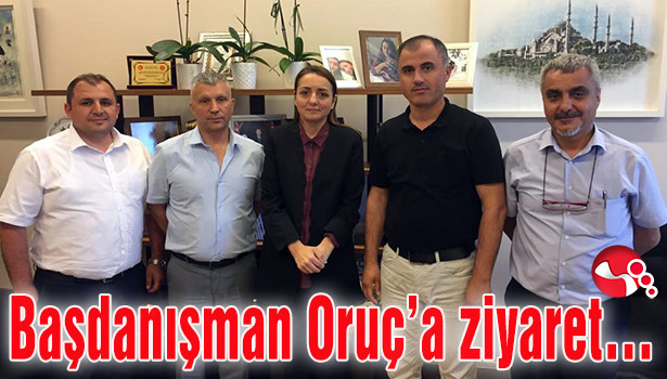 GMİS'den Başdanışman Oruç'a ziyaret...
