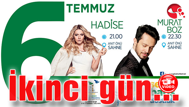 Festivalde ikinci gün sahne alacaklar...