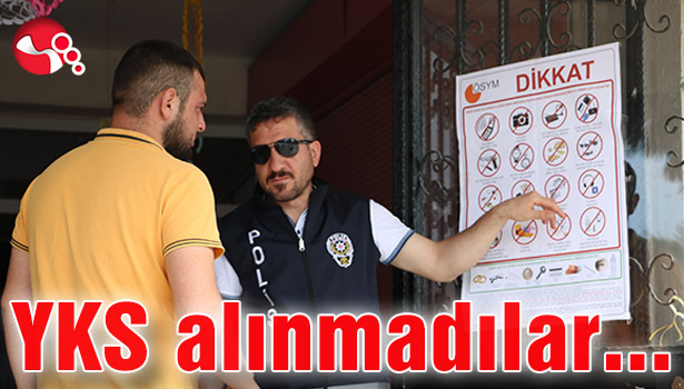 1dk.ile YKS alınmadılar...