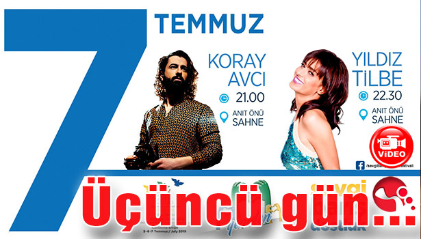 Festivalde üçüncü gün...