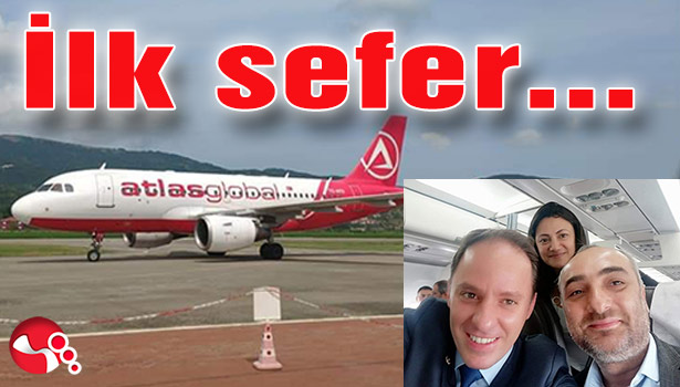Atlas Havayolları'ndan Zonguldak'a ilk sefer...