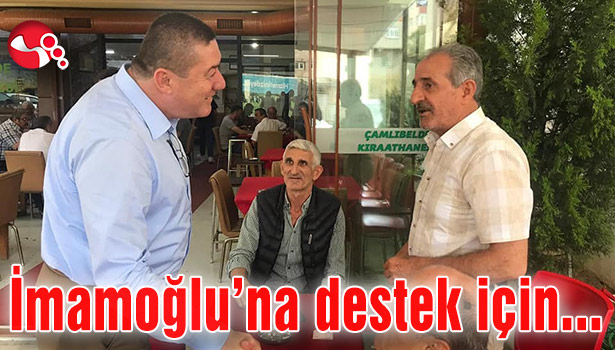 Tekin'den İmamoğlu'na destek...