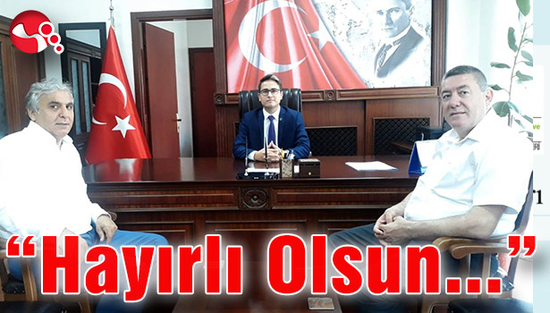 Başkan Tekin'den "Hayırlı Olsun" ziyareti...
