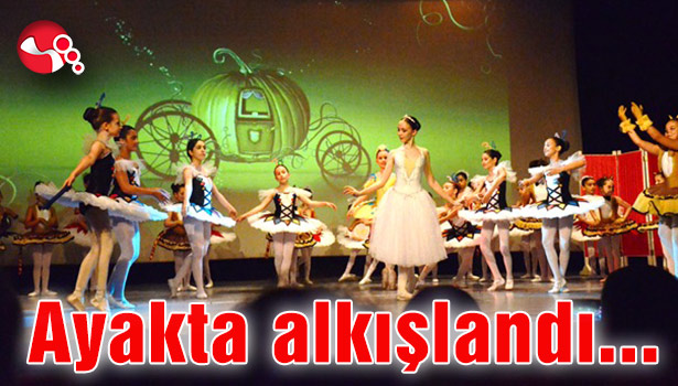 Ecem Bale ayakta alkışlandı...