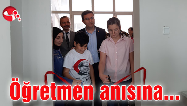 Öğretmenin anısına...
