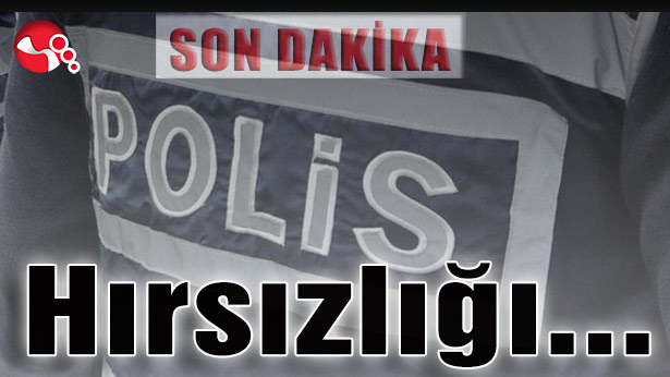 Hırsızlığı kameralar ortaya çıkardı...