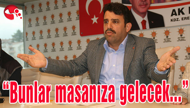 AK Parti İlçe Başkanı'ndan çarpıcı açıklamalar...