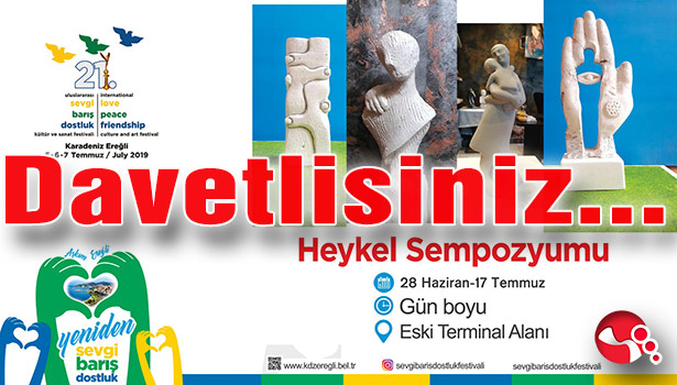 Heykel sempozyumu...Davetlisiniz...
