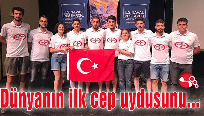 Dünyanın ilk cep uydusunu...