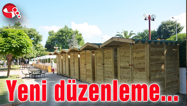 Takı tezgahlarına yeni düzenleme...