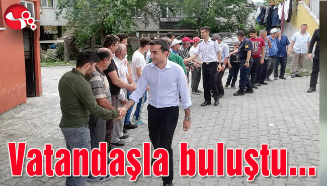 Kaymakam Uzun, Muharremler köyünde vatandaşla buluştu