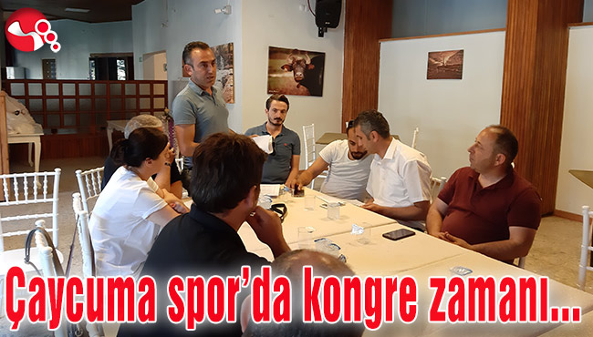 Çaycuma Spor Kulübü’nde kongre zamanı…