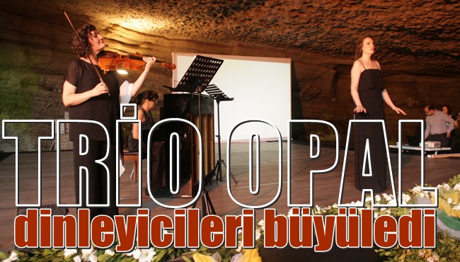 Trio Opal konseri’ne yoğun ilgi