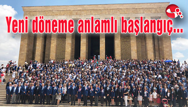 Yeni döneme anlamlı başlangıç...