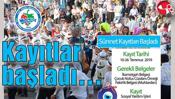 Kayıtlar başladı…