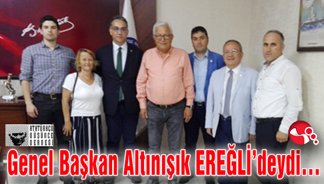ADD Genel Başkanı Hüseyin Emre Altınışık EREĞLİ’deydi…