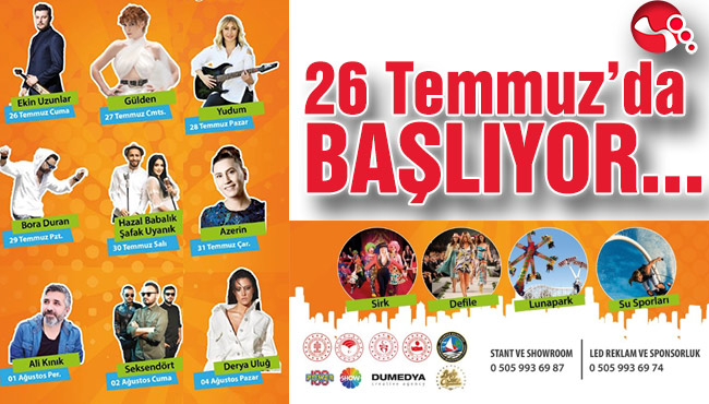 26 Temmuz’da başlıyor