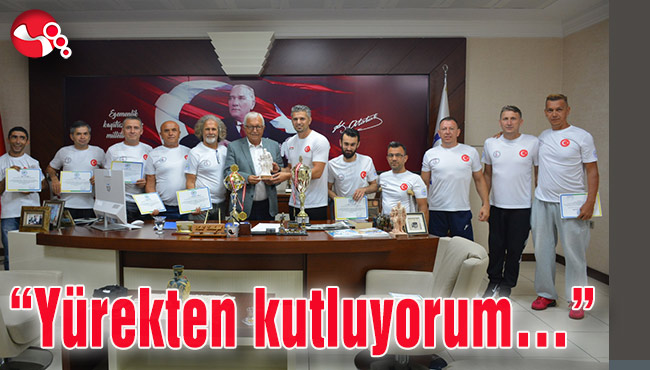 “Paravolley takımımızı yürekten kutluyorum…”