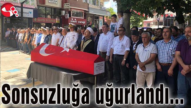 Kore gazisi sosuzluğa uğurlandı...