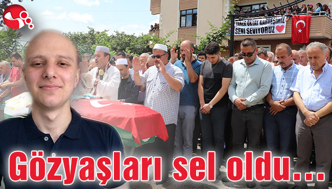 Gözyaşları sel oldu…