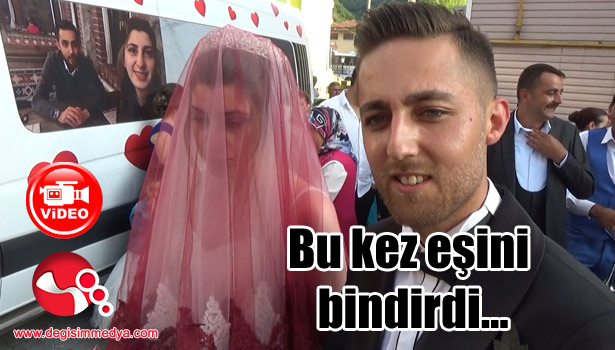 Servisle bu kez öğrenci değil eşini aldı…