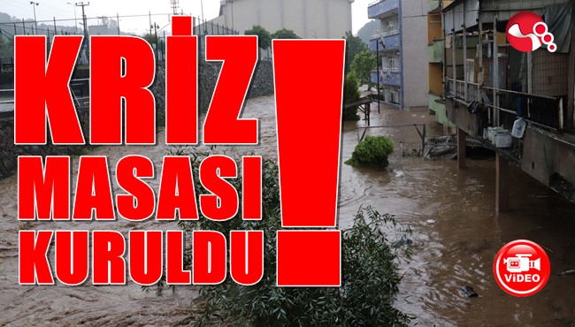 Belediyede kriz masası kuruldu…