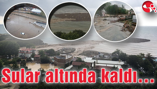 Sular altında kaldı…