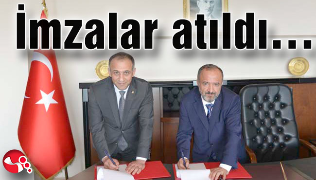 İmzalar atıldı…
