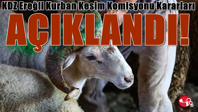 Komisyon “Kurban Bayramı” kararlarını açıkladı