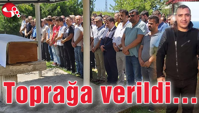 Toprağa verildi…
