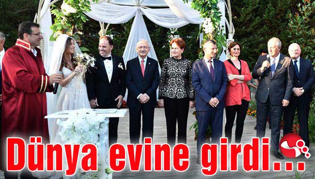 Yavuzyılmaz dünya evine girdi…