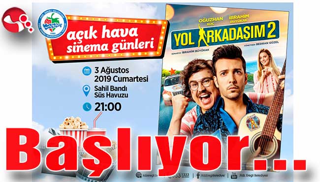 Açık Hava Sinema Günleri başlıyor...