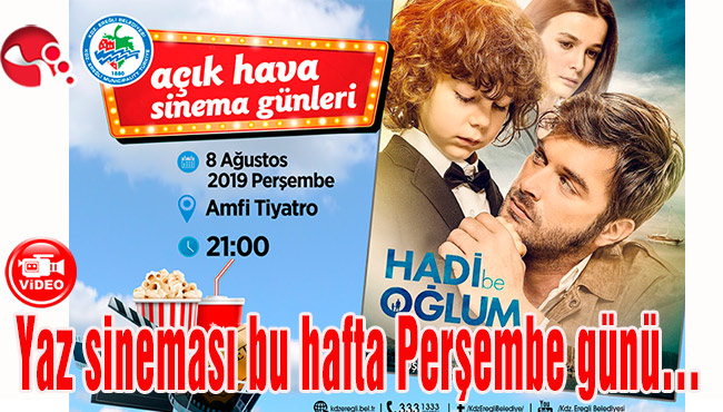 Yaz sineması bu hafta Perşembe günü…