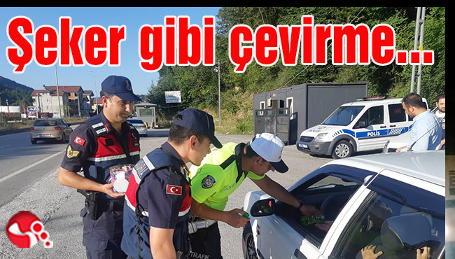 Şeker gibi bayramlaşma...