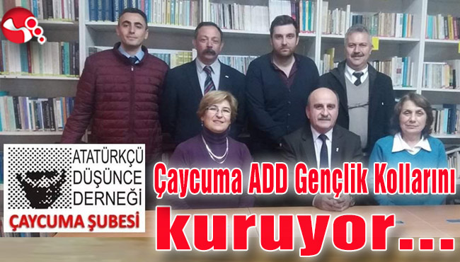 Çaycuma ADD Gençlik kollarını kuruyor …