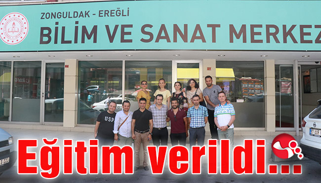 Eğitim verildi...