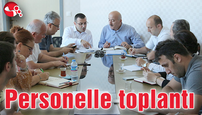 Personelle toplantı