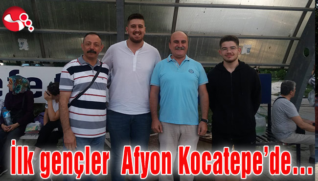 İlk gençler Afyon Kocatepe’de…