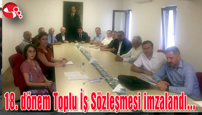 MTA 18. dönem Toplu İş Sözleşmesi imzalandı