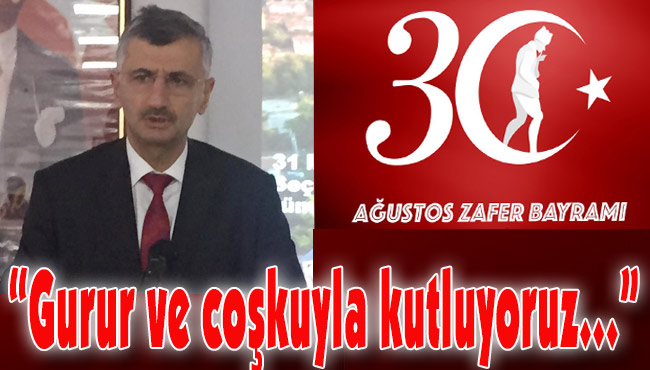 “Milletçe büyük bir gurur ve coşkuyla kutluyoruz…”