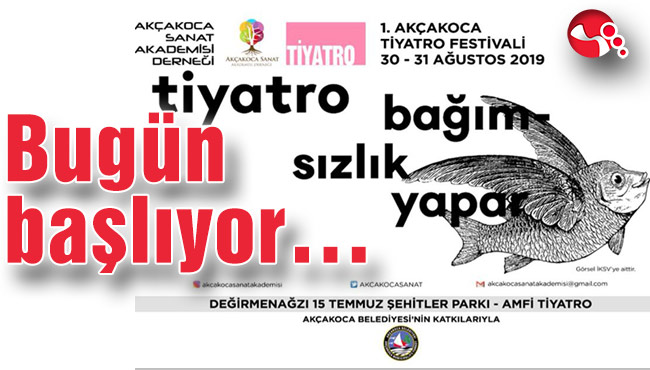 Bugün başlıyor…