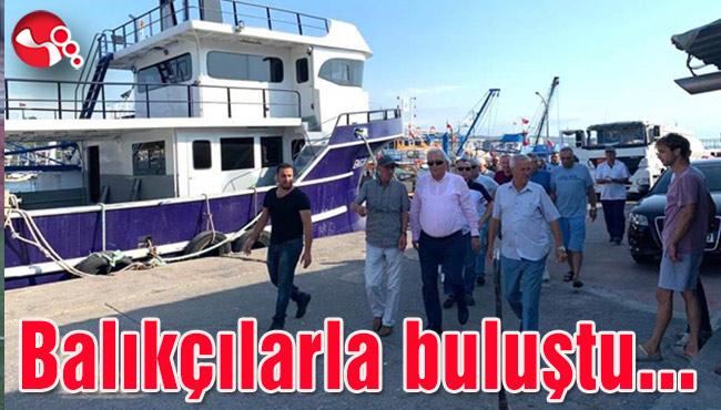 Başkan Posbıyık balıkçılarla buluştu...