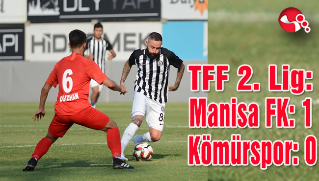 TFF 2. Lig: Manisa FK: 1- Zonguldak Kömürspor: 0