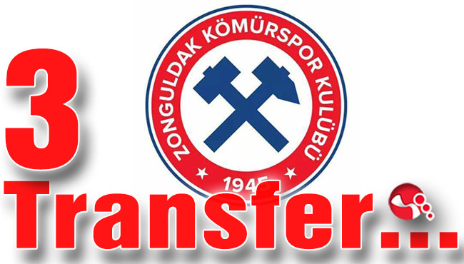 Kömürspor'a 3 Transfer...