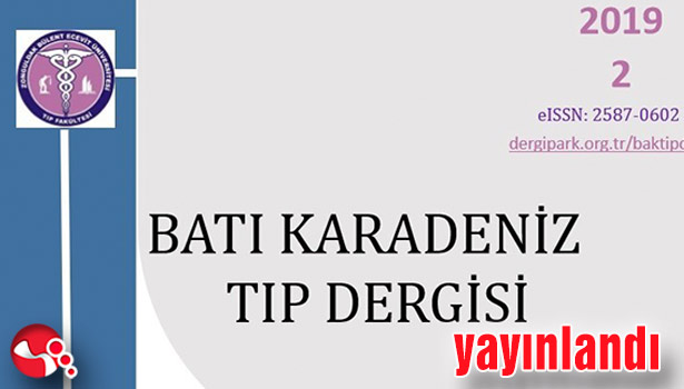 "Batı Karadeniz Tıp Dergisİ” yayınlandı