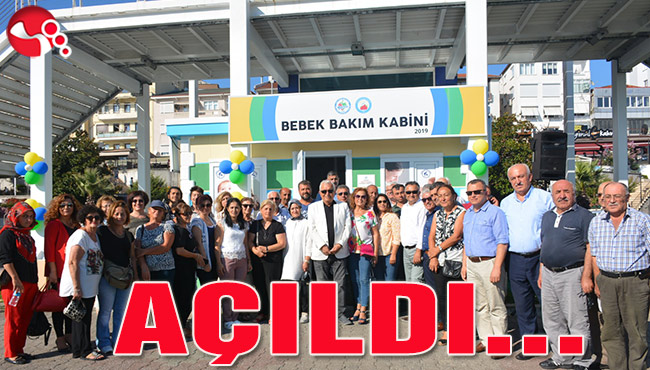 Bebek Bakım Kabini açıldı...