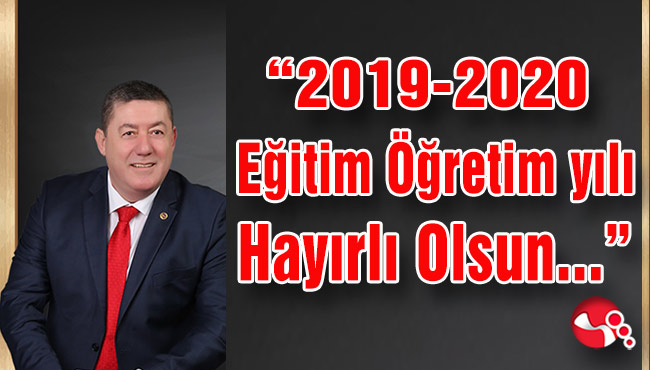 “2019-2020 Eğitim Öğretim yılı hayırlı olsun…”