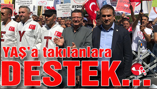Demirtaş'tan YAŞ’a takılanlara DESTEK...