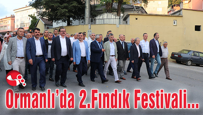 Ormanlı’da 2.Fındık Festivali...