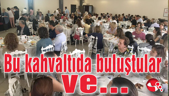 Bu kahvaltıda buluştular ve...